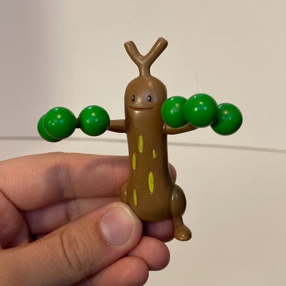Pokémon Nintendo Sudowoodo Jakks 2007 Action Figure 3" Figurine Plastic Toy - Picture 5 of 12